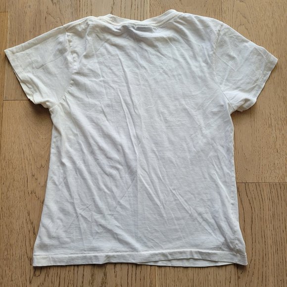 American Eagle T-Shirt - Like New - Off-White - Size: Medium - Picture 4 of 6